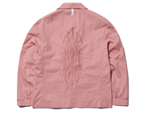 NOMANUAL(ノーマニュアル)  P.S THREE BUTTON JACKET - PINK