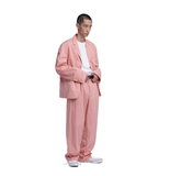 NOMANUAL(ノーマニュアル)  P.S THREE BUTTON JACKET - PINK