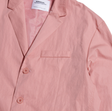 NOMANUAL(ノーマニュアル)  P.S THREE BUTTON JACKET - PINK