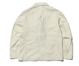 NOMANUAL(ノーマニュアル)   P.S THREE BUTTON JACKET - IVORY
