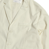 NOMANUAL(ノーマニュアル)   P.S THREE BUTTON JACKET - IVORY