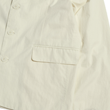 NOMANUAL(ノーマニュアル)   P.S THREE BUTTON JACKET - IVORY