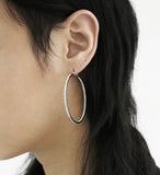 BLACKPURPLE (ブラックパープル) clair inner half earring L