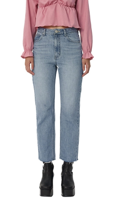 curetty (キュリティー)  C HIGHWAIST MOMS JEAN_SKY BLUE