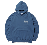 NOMANUAL(ノーマニュアル) DOODLE LOGO HOODIE - LIGHT NAVY