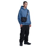 NOMANUAL(ノーマニュアル) DOODLE LOGO HOODIE - LIGHT NAVY