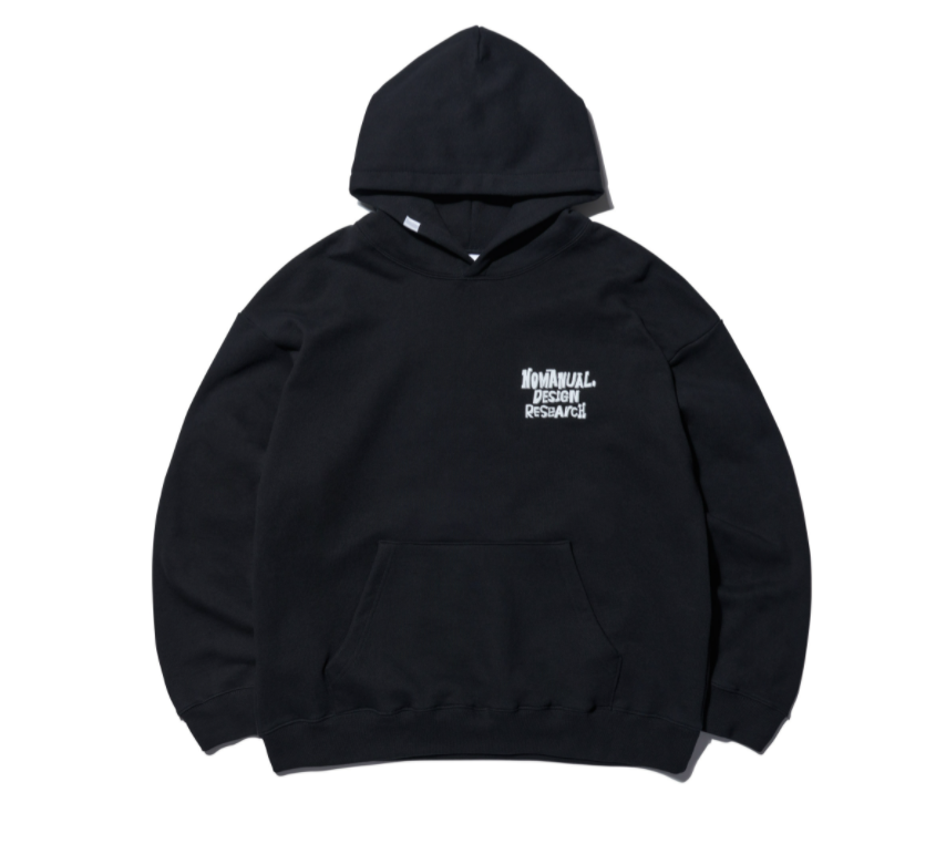 【NOMANUAL】DOODLE LOGO HOODIE ■日本在庫なし■関税込み NOMANUAL(ノーマニュアル) DOODLE LOGO HOODIE - LIGHT NAVY