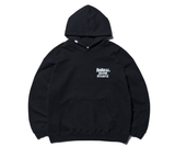 NOMANUAL(ノーマニュアル) DOODLE LOGO HOODIE - BLACK