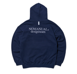 NOMANUAL(ノーマニュアル) DT HOODIE - NAVY