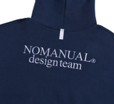 NOMANUAL(ノーマニュアル) DT HOODIE - NAVY