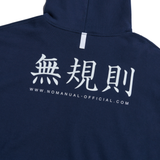 NOMANUAL(ノーマニュアル) 無規則 HOODIE - NAVY