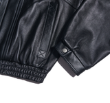 NOMANUAL(ノーマニュアル) NF LEATHER JACKET - BLACK