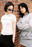 curetty (キュリティー)  C LOGO OVERSIZED SWEATSHIRT_GREY