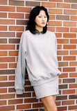 curetty (キュリティー)  C LOGO OVERSIZED SWEATSHIRT_GREY