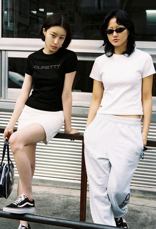 curetty (キュリティー)  C LOGO CONVEX T-SHIRT_BLACK