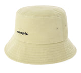 mahagrid (マハグリッド) TWILL BUCKET HAT [BEIGE]