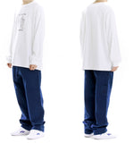 mahagrid (マハグリッド) DAMAGED CARPENTER PANT [BLUE]
