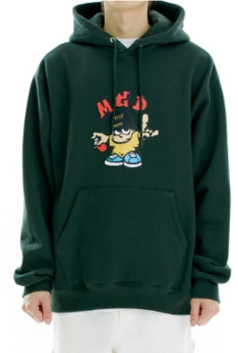 mahagrid (マハグリッド) MGD TAG MAN HOODIE [GREEN]