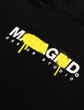 mahagrid (マハグリッド) OVERSPRAY HOODIE [BLACK]