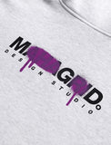 mahagrid (マハグリッド) OVERSPRAY HOODIE [LIGHT GREY]