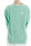 mahagrid (マハグリッド)  ORIGIN LOGO CREWNECK [MINT]