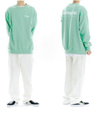 mahagrid (マハグリッド)  ORIGIN LOGO CREWNECK [MINT]