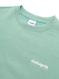 mahagrid (マハグリッド)  ORIGIN LOGO CREWNECK [MINT]