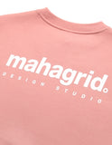 mahagrid (マハグリッド)  ORIGIN LOGO CREWNECK [PINK]