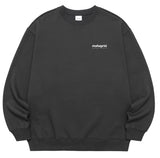 mahagrid (マハグリッド)  ORIGIN LOGO CREWNECK [CHARCOAL]