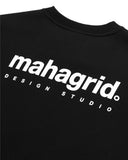 mahagrid (マハグリッド)  ORIGIN LOGO CREWNECK [BLACK]