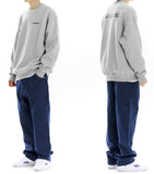 mahagrid (マハグリッド)  ORIGIN LOGO CREWNECK [GREY]