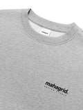 mahagrid (マハグリッド)  ORIGIN LOGO CREWNECK [GREY]