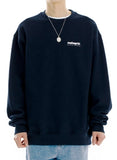 mahagrid (マハグリッド)  ORIGIN LOGO CREWNECK [NAVY]