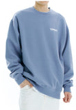 mahagrid (マハグリッド)  ORIGIN LOGO CREWNECK [BLUE]