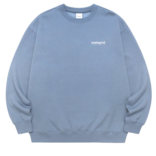 mahagrid (マハグリッド) ORIGIN LOGO CREWNECK [BLUE mahagrid (マハグリッド) ORIGIN LOGO CREWNECK [BLUE