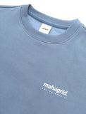 mahagrid (マハグリッド)  ORIGIN LOGO CREWNECK [BLUE]