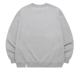 mahagrid (マハグリッド) THIRD LOGO CREWNECK [GREY]