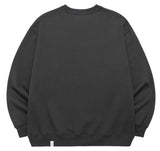 mahagrid (マハグリッド)  THIRD LOGO CREWNECK [CHARCOAL]