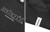 mahagrid (マハグリッド)  THIRD LOGO CREWNECK [CHARCOAL]