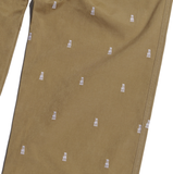 NOMANUAL(ノーマニュアル) NM VERTICAL PATTERN PANTS - BEIGE
