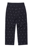NOMANUAL(ノーマニュアル) NM VERTICAL PATTERN PANTS - BLACK