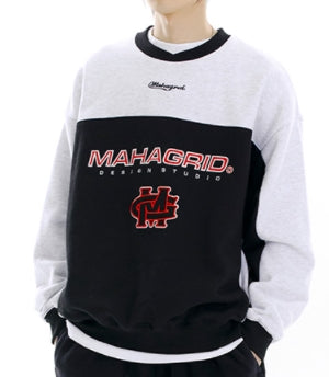 mahagrid (マハグリッド) LEAGUE PLAYER SWEATSHIRT [BLACK]