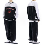 mahagrid (マハグリッド) LEAGUE PLAYER SWEATSHIRT [BLACK]