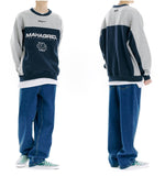 mahagrid (マハグリッド) LEAGUE PLAYER SWEATSHIRT [NAVY]