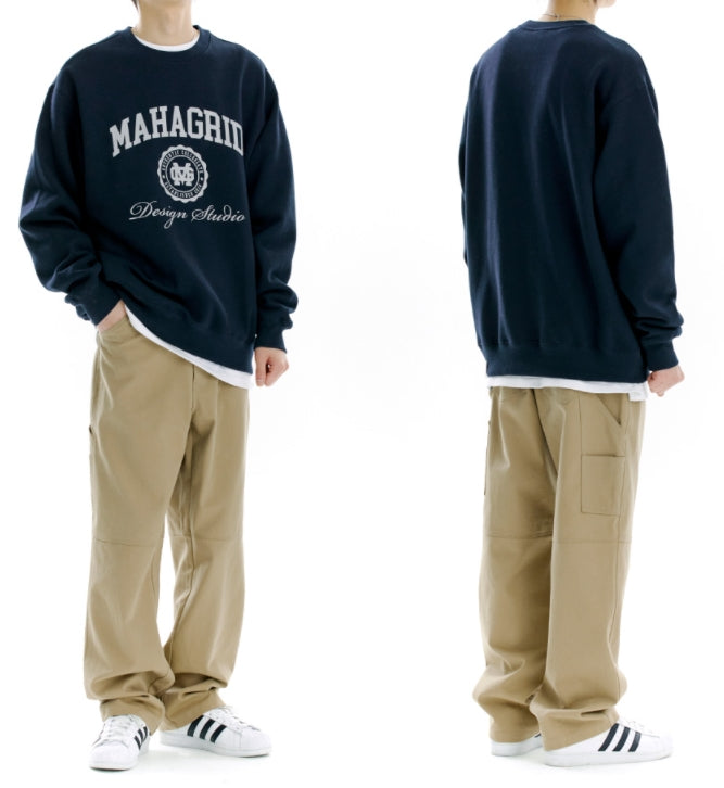 mahagrid (マハグリッド) AUTHENTIC SWEATSHIRT [NAVY