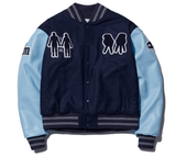 NOMANUAL(ノーマニュアル)  WL VARSITY JACKET - NAVY