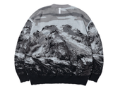 NOMANUAL(ノーマニュアル)  LANDSCAPE JACQUARD KNIT - BLACK