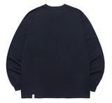 mahagrid (マハグリッド) THIRD LOGO LS TEE [NAVY]