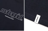 mahagrid (マハグリッド) THIRD LOGO LS TEE [NAVY]