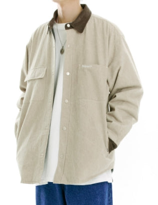 mahagrid (マハグリッド) PADDED SHIRT JACKET [BEIGE]